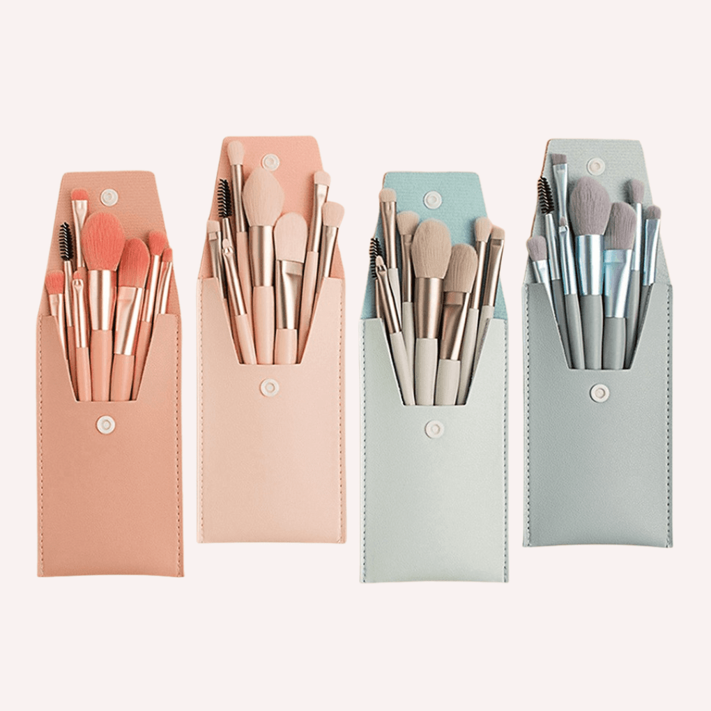 kit de mini pincéis de maquiagem