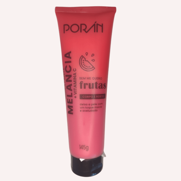 Hidratante Melancia + Vitamina C Porán Corpo e Rosto