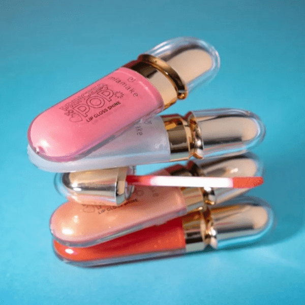 lip gloss shine princesa do pop mia make