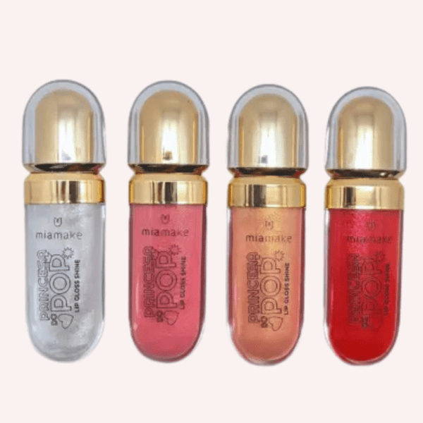 lip gloss shine princesa do pop mia make
