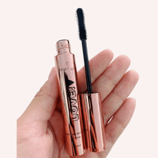 máscara para cílios love rosê curva mia make
