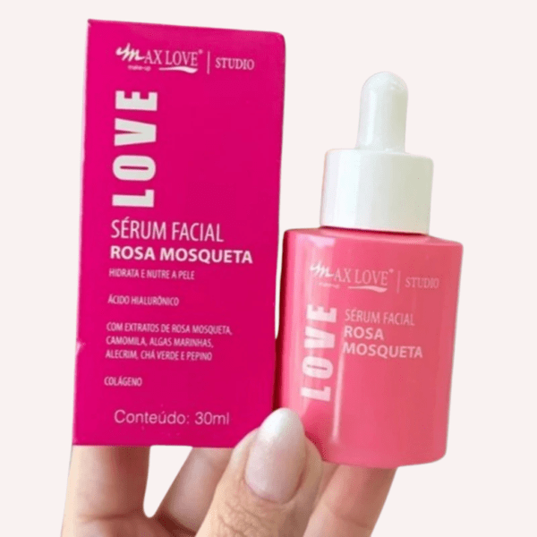 sérum facial rosa mosqueta max love