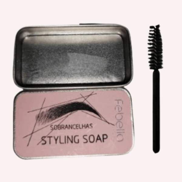 gel de sobrancelhas styling soap febella
