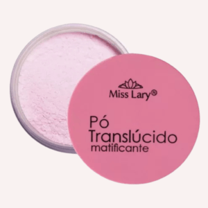 pó translúcido matificante miss lary