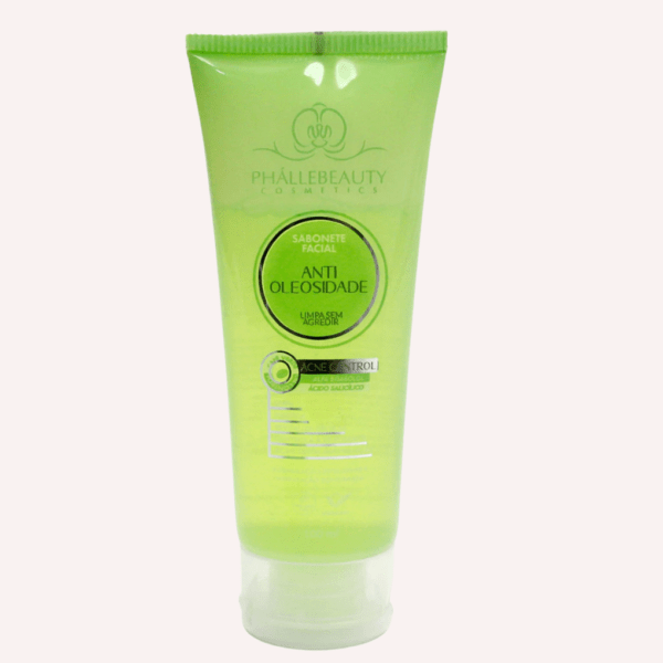 sabonete facial anti oleosidade controle da acne phallebeauty
