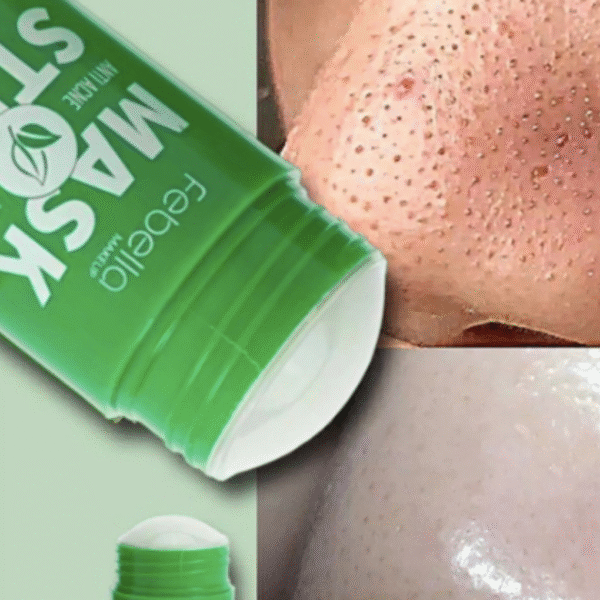 máscara chá verde anti acne e limpeza mask stick febella