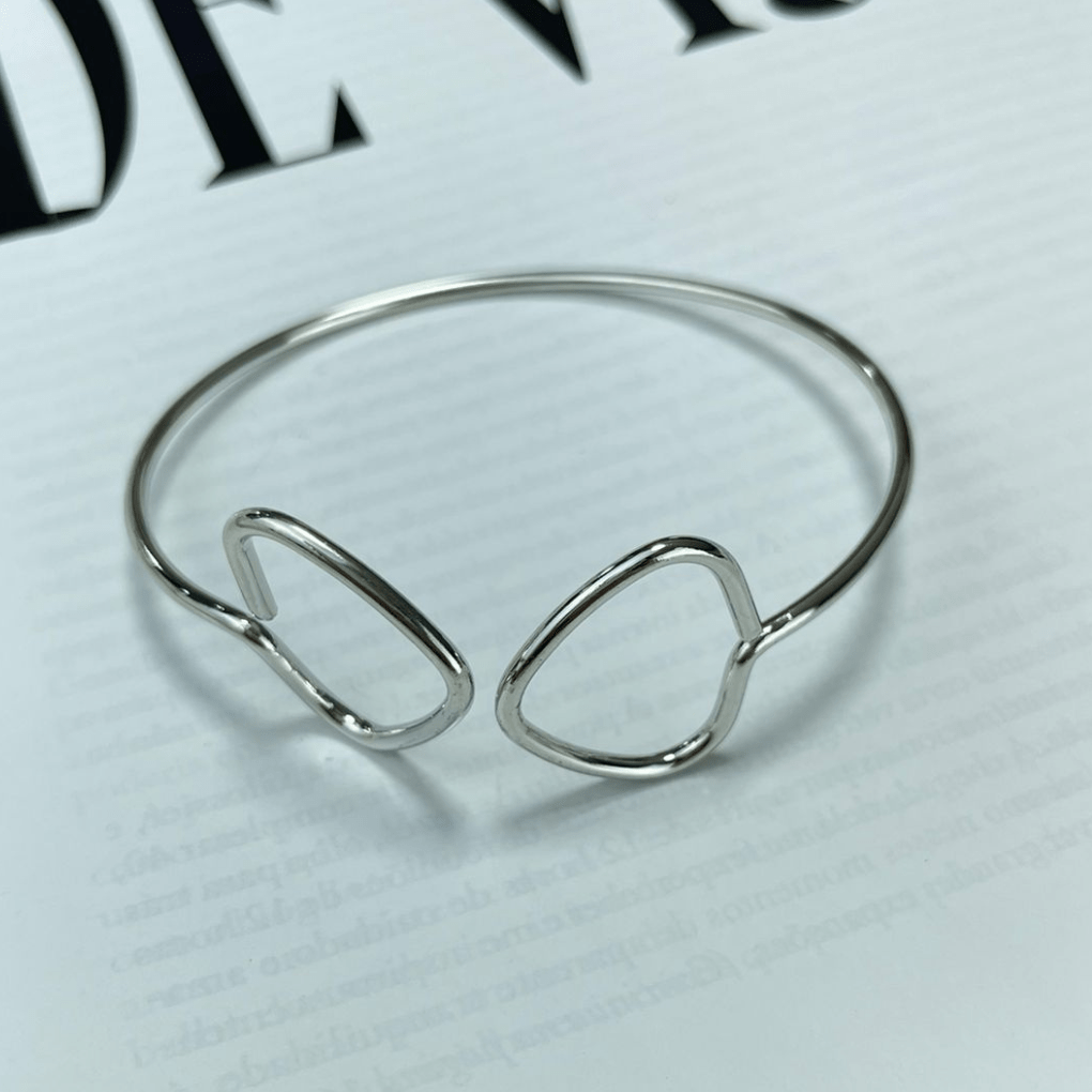 bracelete triângulo prata