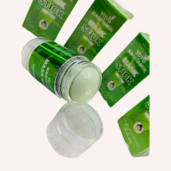 máscara chá verde anti acne e limpeza mask stick yoyo
