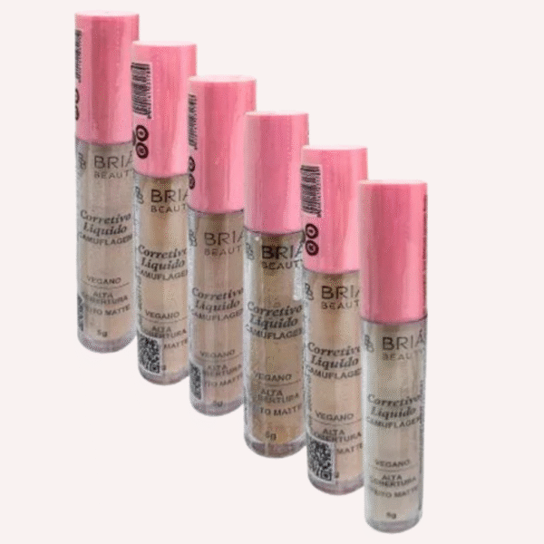 corretivo líquido camuflagem briá beauty