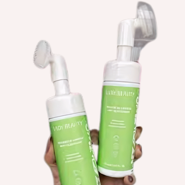 mousse de limpeza facial anti oleosidade lady beauty