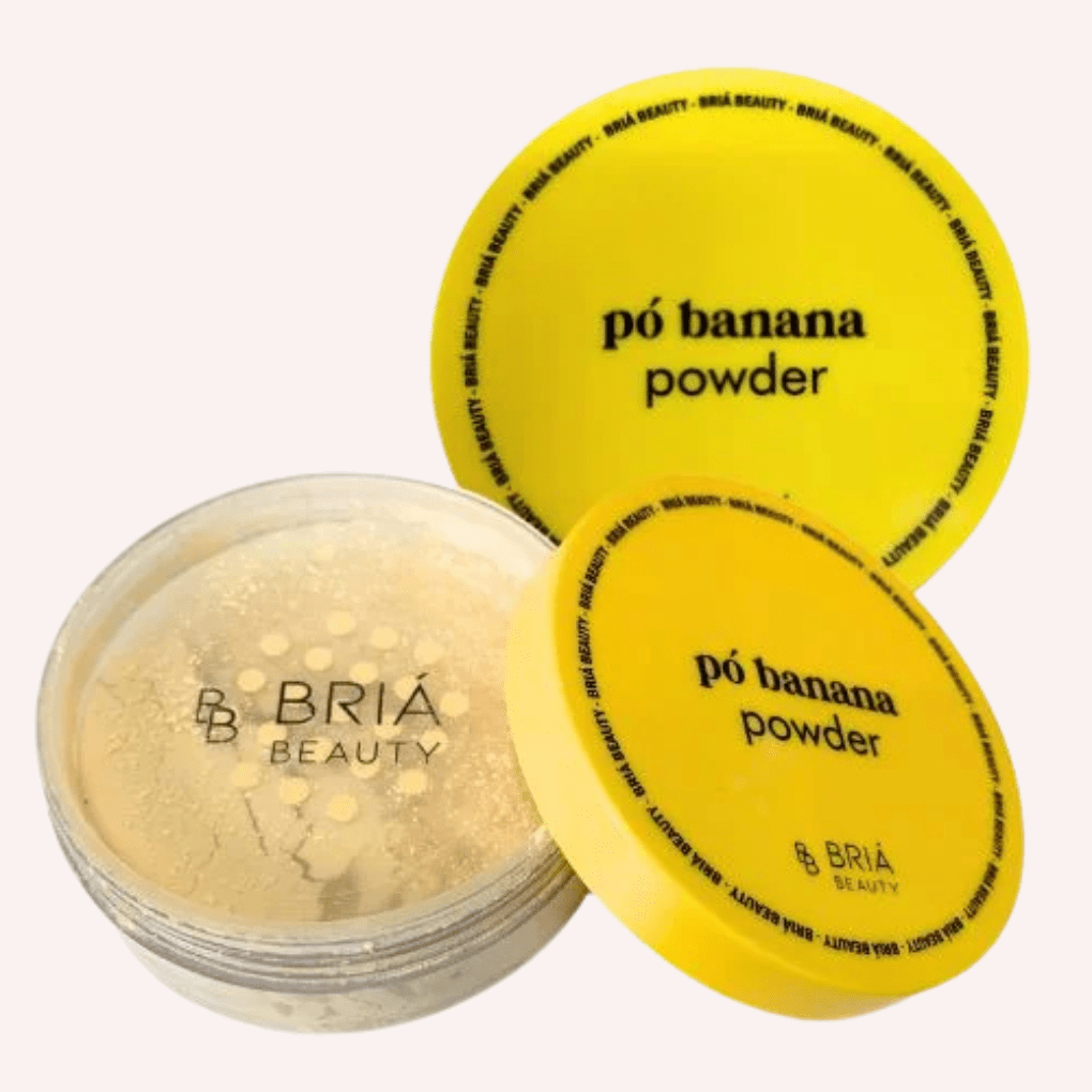 pó banana powder briá beauty