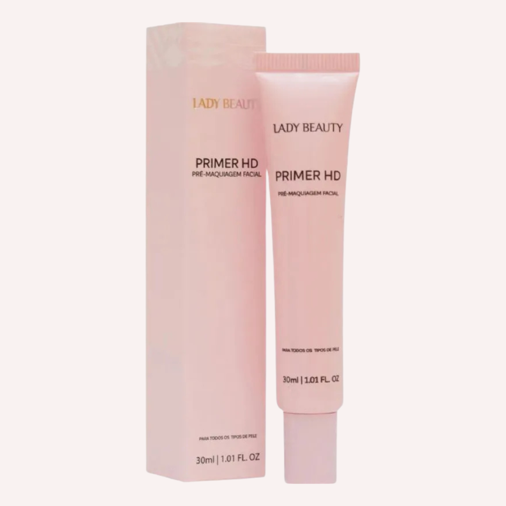 primer hd pré maquiagem facial lady beauty