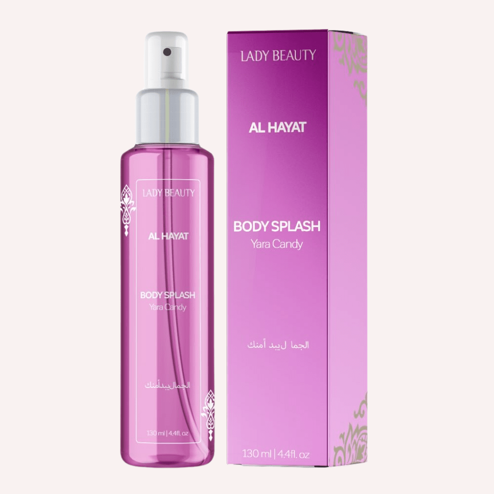 body splash al hayat yara candy lady beauty