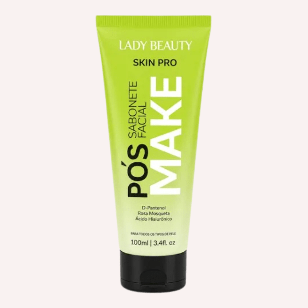 sabonete facial pós make skin Ácido hialurônico lady beauty