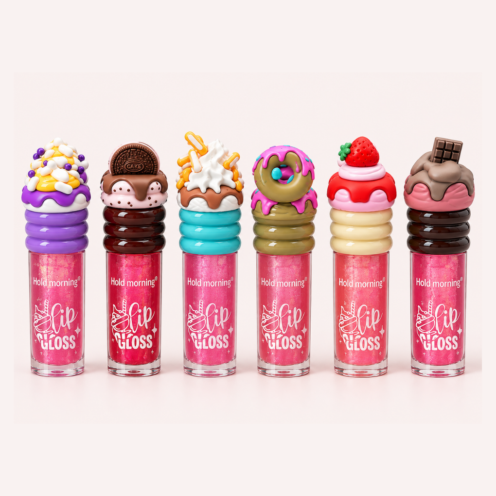 gloss ice cream hold morning